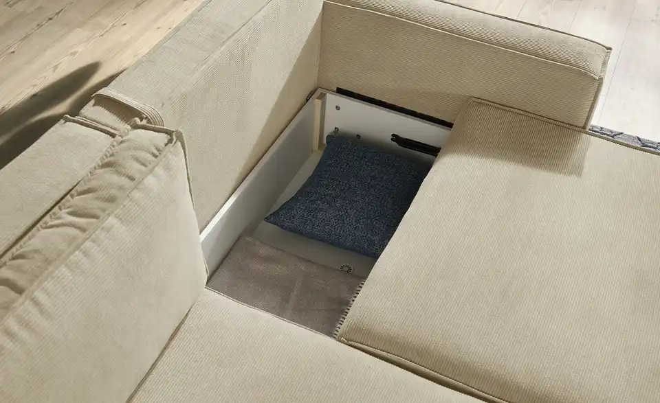 Ecksofa Capri mit Schlaffunktion, Detailansicht