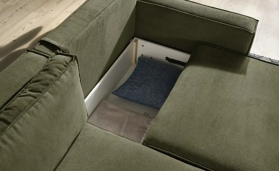 Ecksofa Capri mit Schlaffunktion, Detailansicht