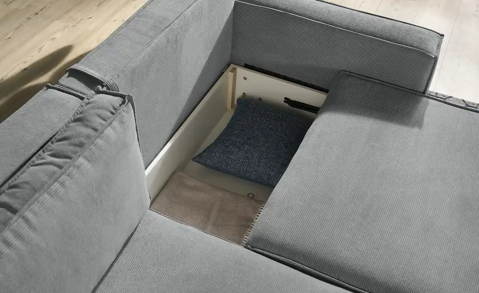 Ecksofa Capri mit Schlaffunktion, Detailansicht