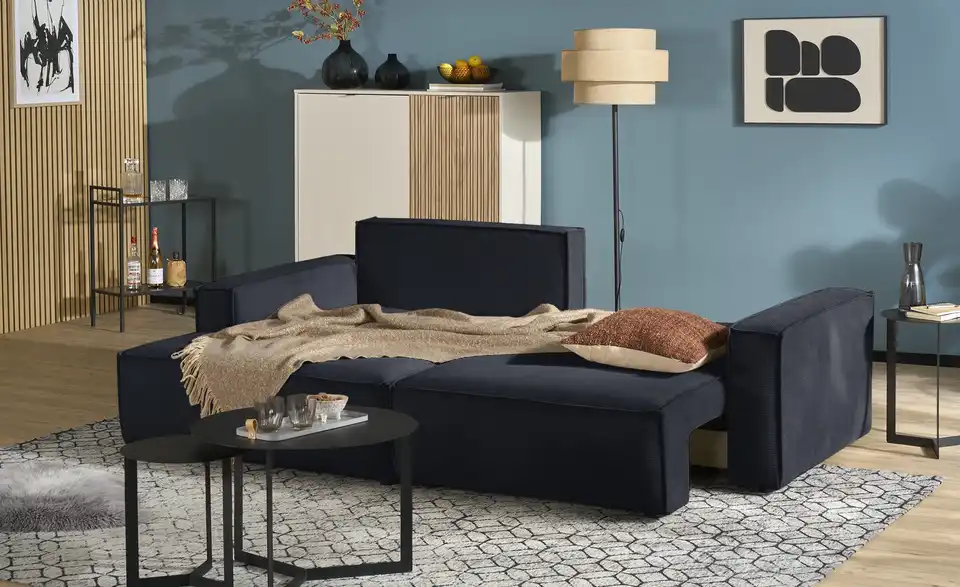 Ecksofa Capri mit Schlaffunktion, Funktionsansicht