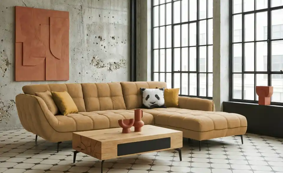 bobb Ecksofa Lazlo, in Wohnsituation