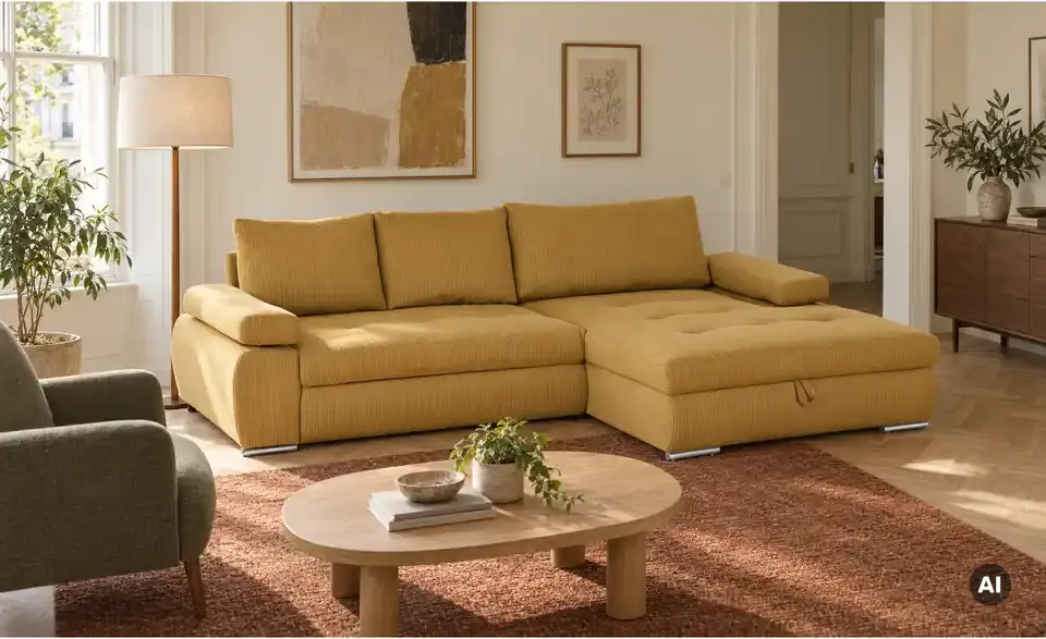 smart Ecksofa Ibby, in Wohnsituation