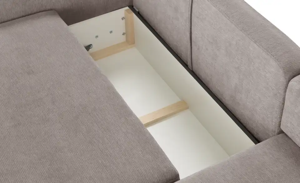 uno Ecksofa Mossa Mit Schlaffuktion, Detailansicht