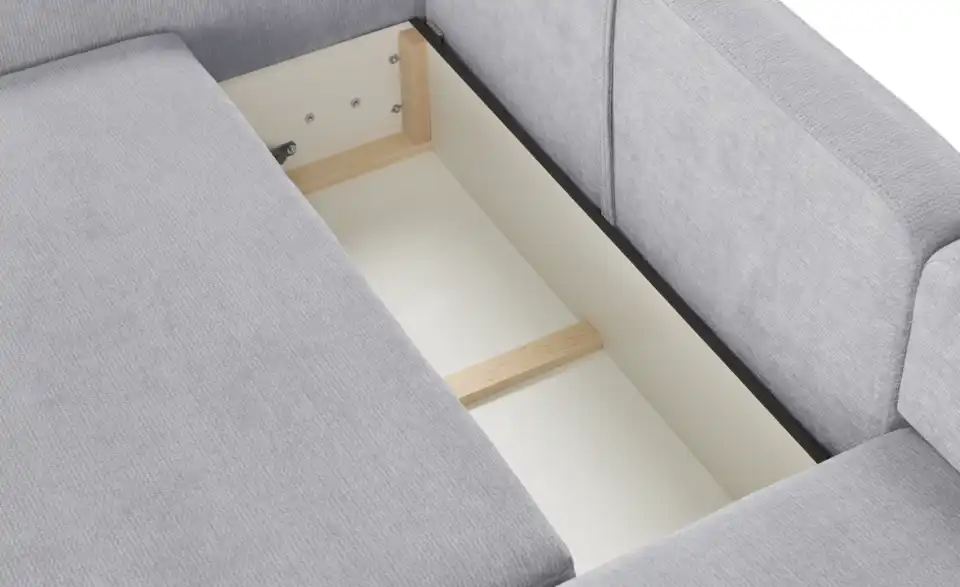 uno Ecksofa Mossa Mit Schlaffuktion, Detailansicht