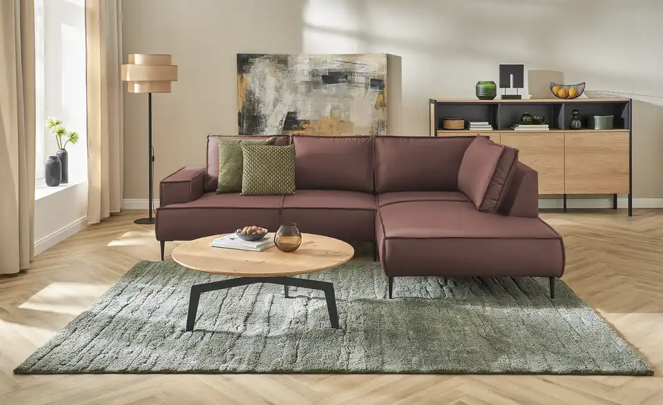 uno Ecksofa Olmo, in Wohnsituation