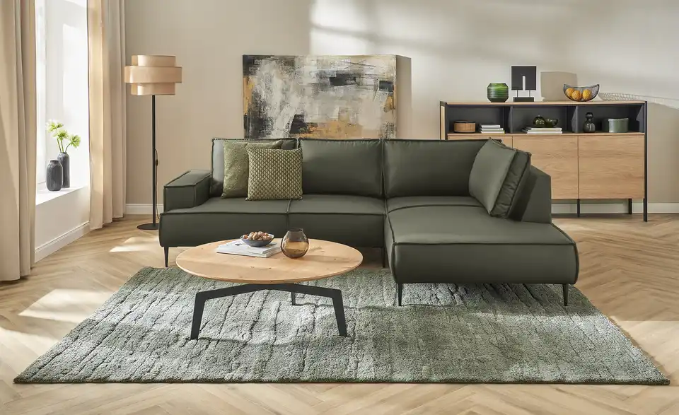 uno Ecksofa Olmo, in Wohnsituation