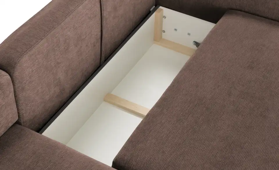uno Ecksofa Mossa Mit Schlaffuktion, Detailansicht