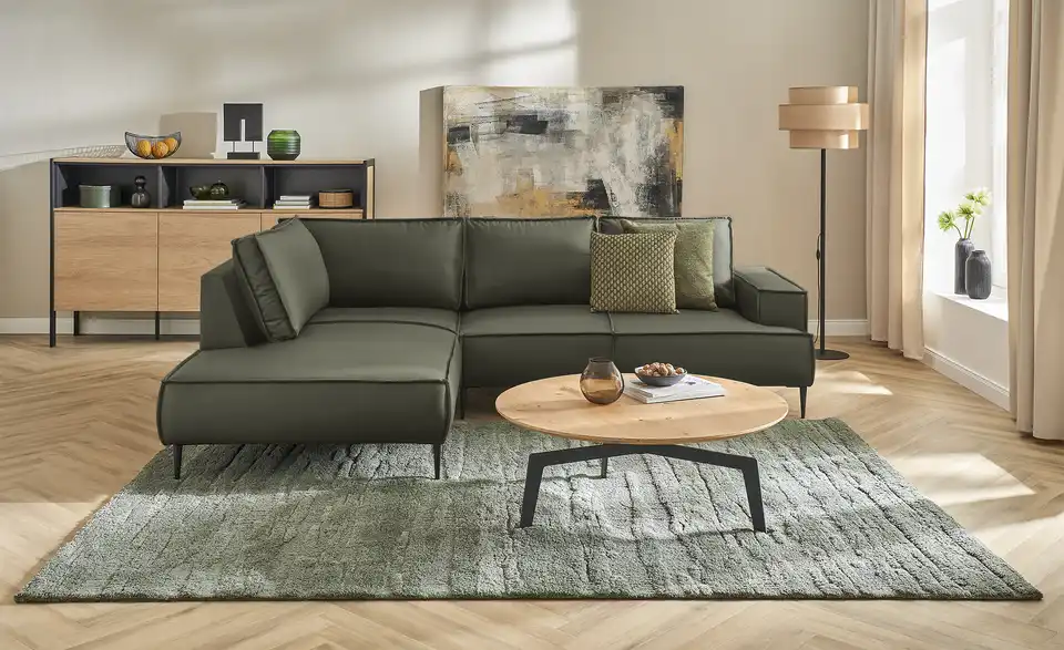 uno Ecksofa Olmo, in Wohnsituation