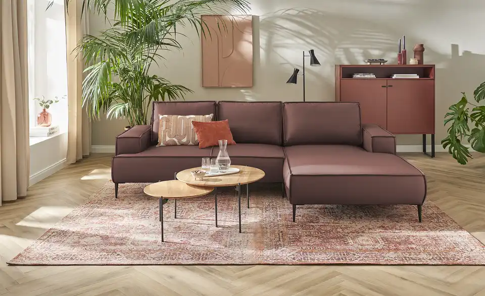 uno Ecksofa Olmo, in Wohnsituation