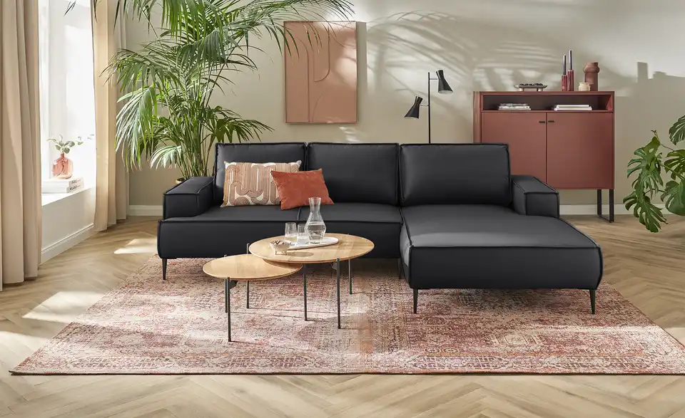 uno Ecksofa Olmo, in Wohnsituation