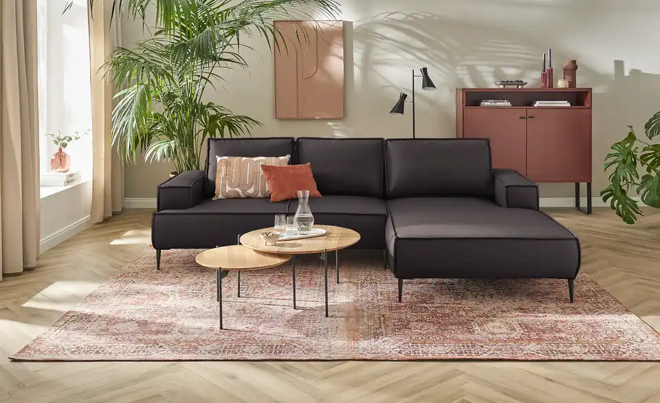 uno Ecksofa Olmo, in Wohnsituation