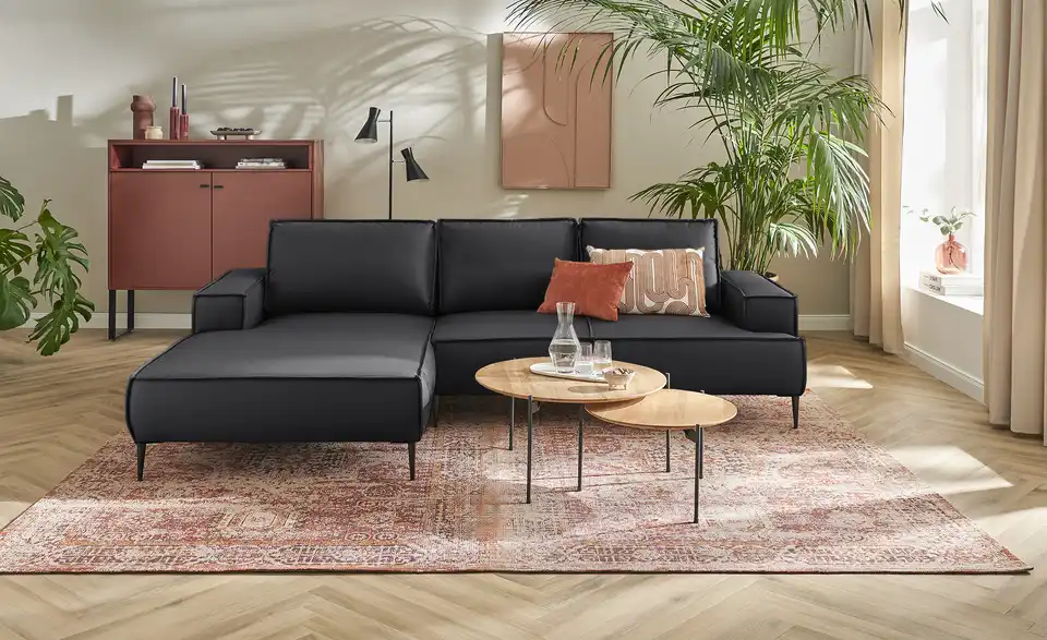 uno Ecksofa Olmo, in Wohnsituation
