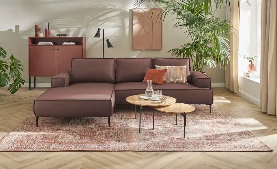 uno Ecksofa Olmo, in Wohnsituation