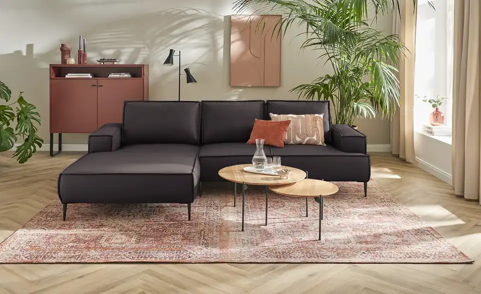 uno Ecksofa Olmo, in Wohnsituation
