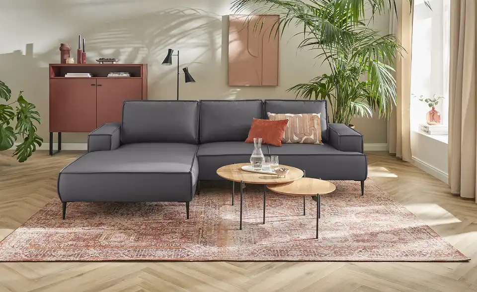 uno Ecksofa Olmo, in Wohnsituation