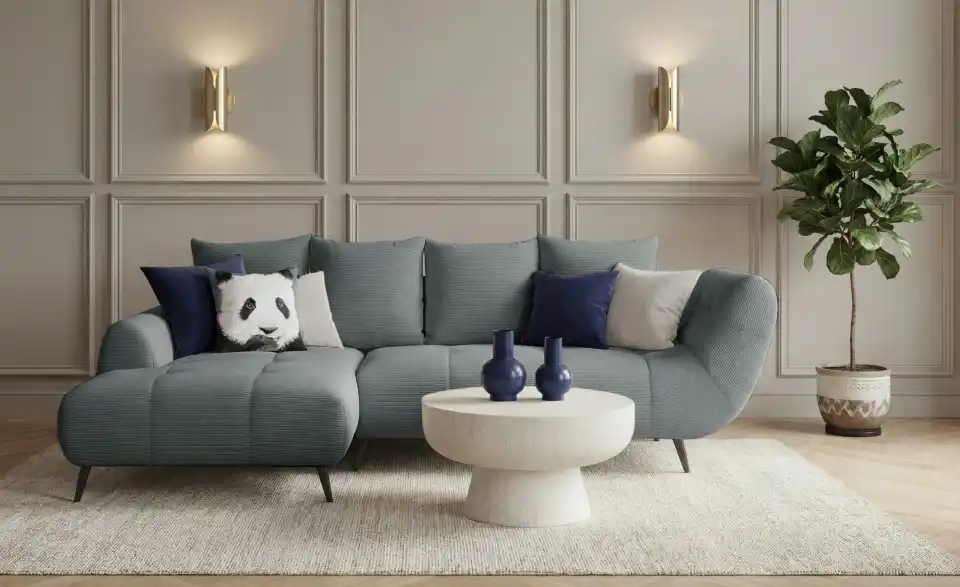 bobb Ecksofa Bellani III, in Wohnsituation