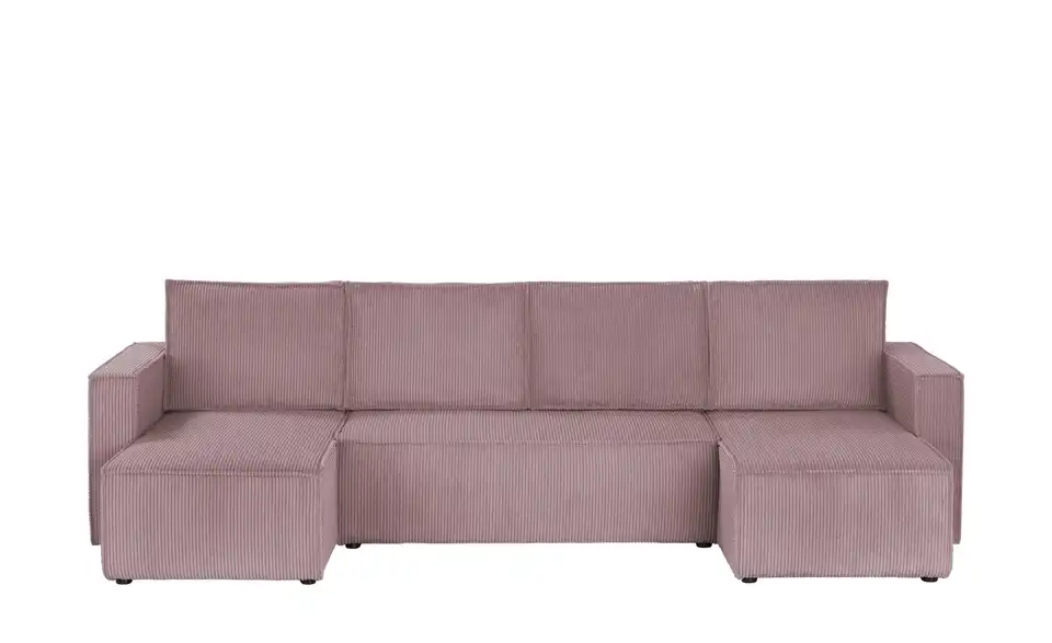 Wohnlandschaft Cleo mit Schlaffuntion, Frontansicht