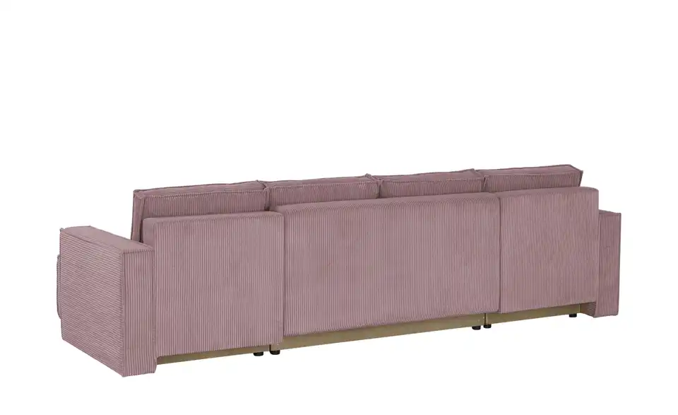 Wohnlandschaft Cleo mit Schlaffuntion, Rückansicht