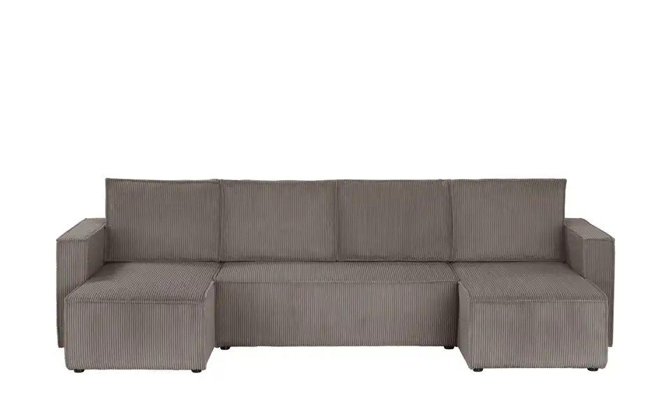 Wohnlandschaft Cleo mit Schlaffuntion, Frontansicht