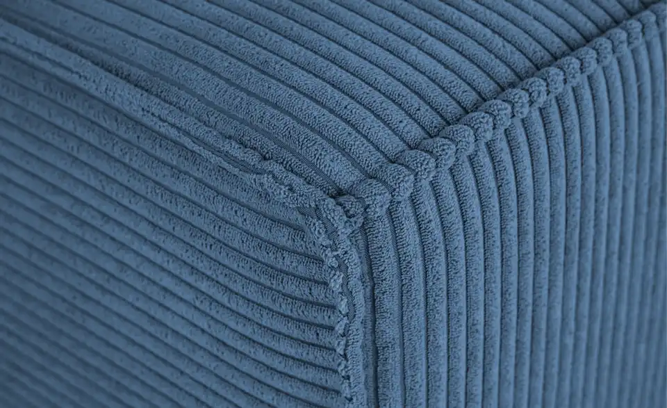 Ecksofa Cleo mit Schlaffunktion, Naht