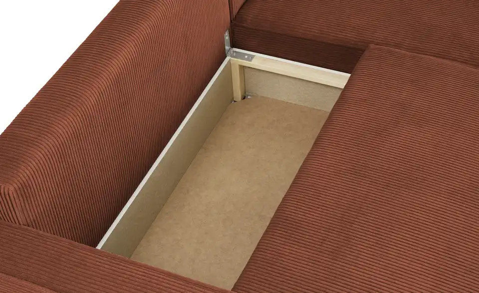 Ecksofa Cleo mit Schlaffunktion, Detailansicht