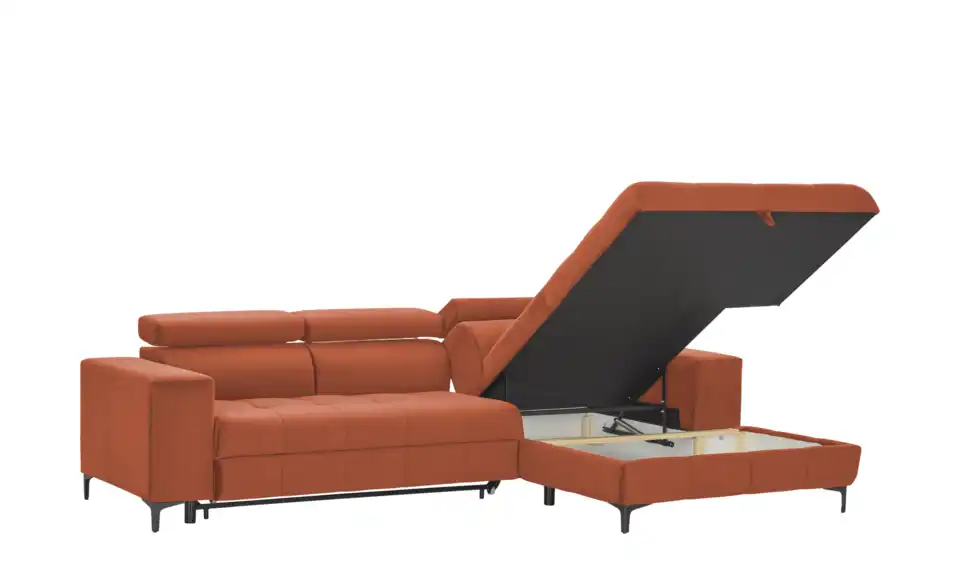 switch Ecksofa Caro aus Mikrofaser, Funktionsansicht