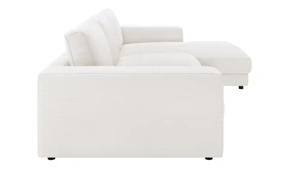 Jette Home Ecksofa Sila Cord, Profilansicht