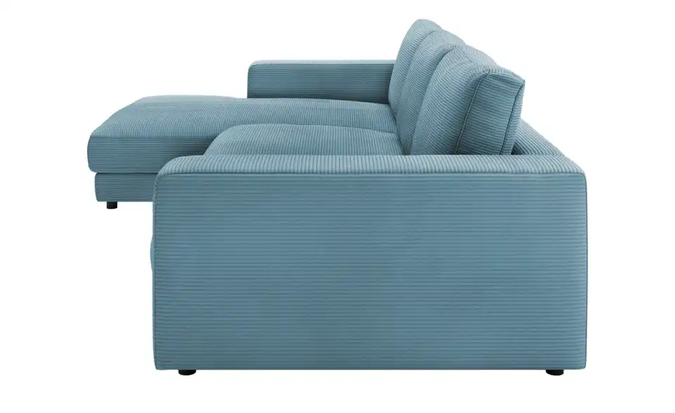Jette Home Ecksofa Sila Cord, Profilansicht