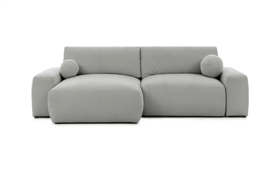 S-STYLE Ecksofa Puffy mit Schlaffunktion, Frontansicht