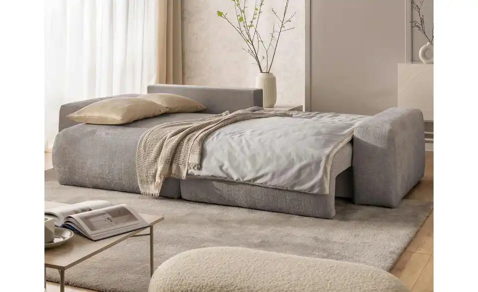 S-STYLE Ecksofa Puffy mit Schlaffunktion, Funktionsansicht