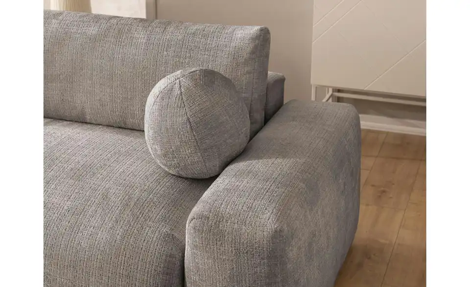 S-STYLE Ecksofa Puffy mit Schlaffunktion, Detailansicht