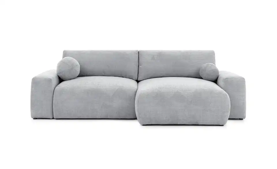 S-STYLE Ecksofa Puffy mit Schlaffunktion, Frontansicht