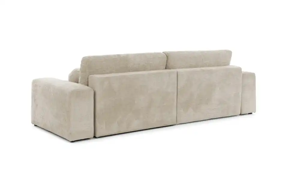 S-STYLE Ecksofa Puffy mit Schlaffunktion, Rückansicht