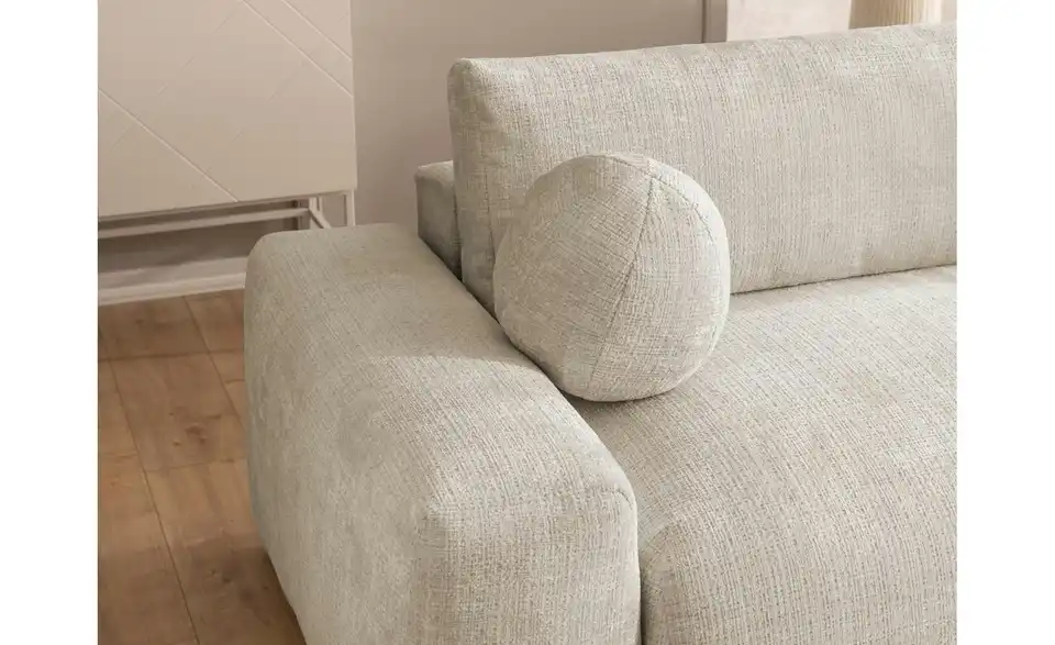 S-STYLE Ecksofa Puffy mit Schlaffunktion, Detailansicht