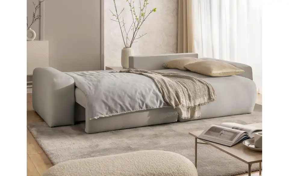 S-STYLE Ecksofa Puffy mit Schlaffunktion, Funktionsansicht
