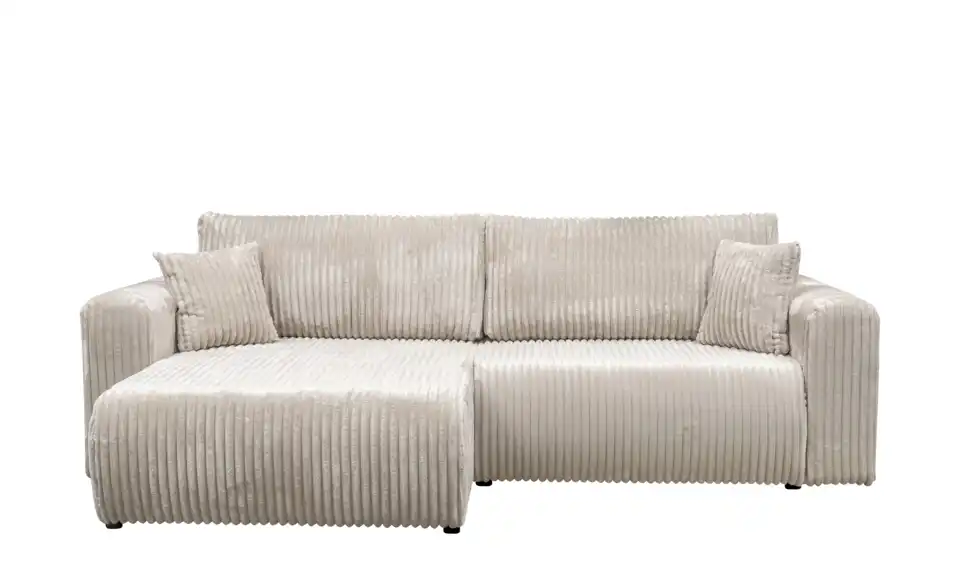 Ecksofa Henna mit Schlaffunktion, Frontansicht