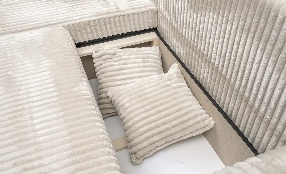 Ecksofa Henna mit Schlaffunktion, Detailansicht