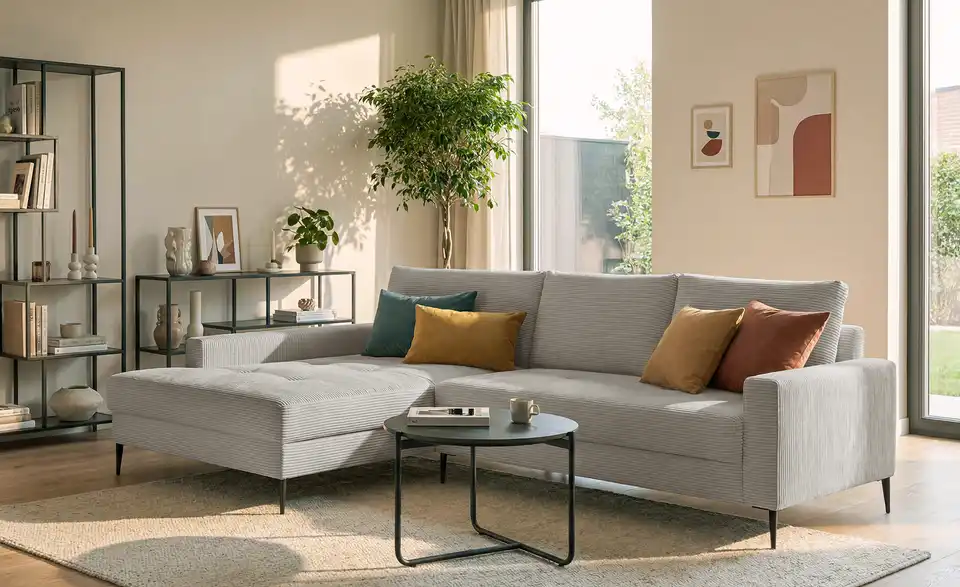smart Ecksofa Lara, in Wohnsituation