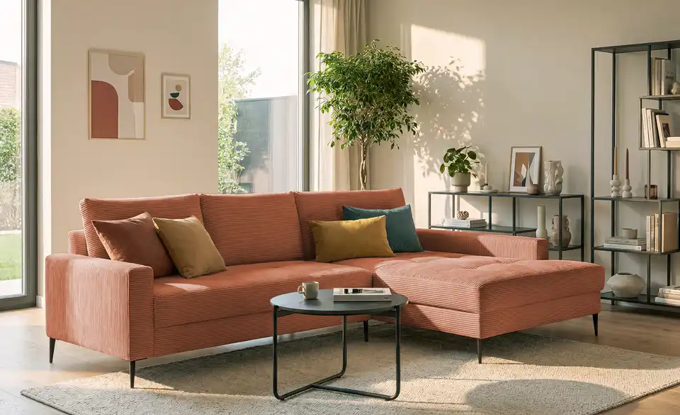 smart Ecksofa Lara, in Wohnsituation