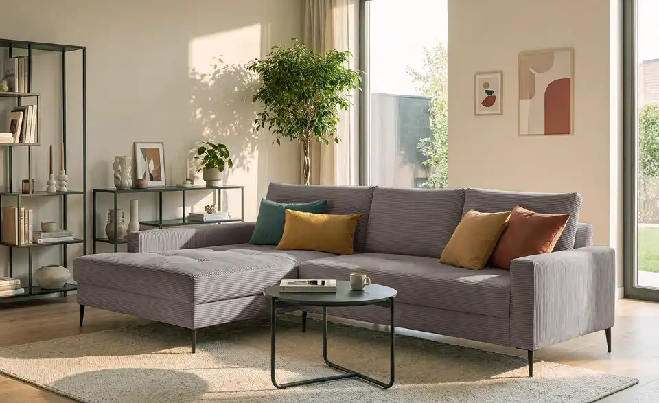 smart Ecksofa Lara, in Wohnsituation