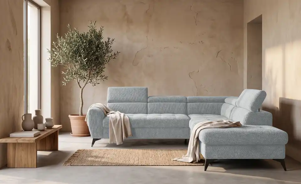 switch Ecksofa Deen mit Schlaffunktion, in Wohnsituation