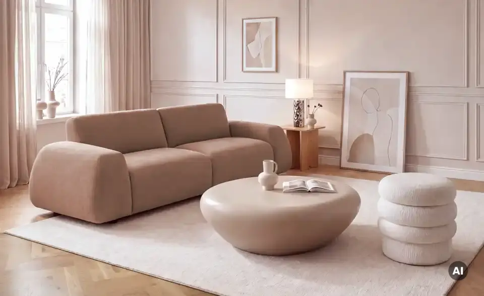 Big Sofa Alea, in Wohnsituation