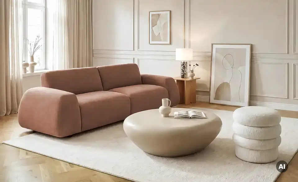 Big Sofa Alea, in Wohnsituation