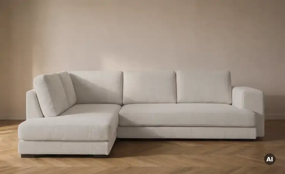 Ecksofa Alva, in Wohnsituation