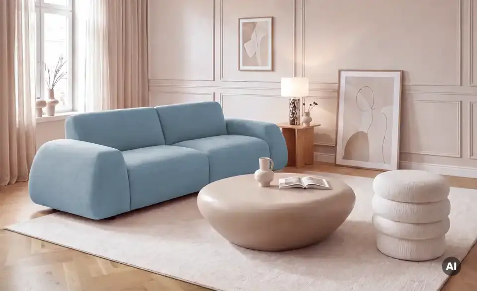 Big Sofa Alea, in Wohnsituation