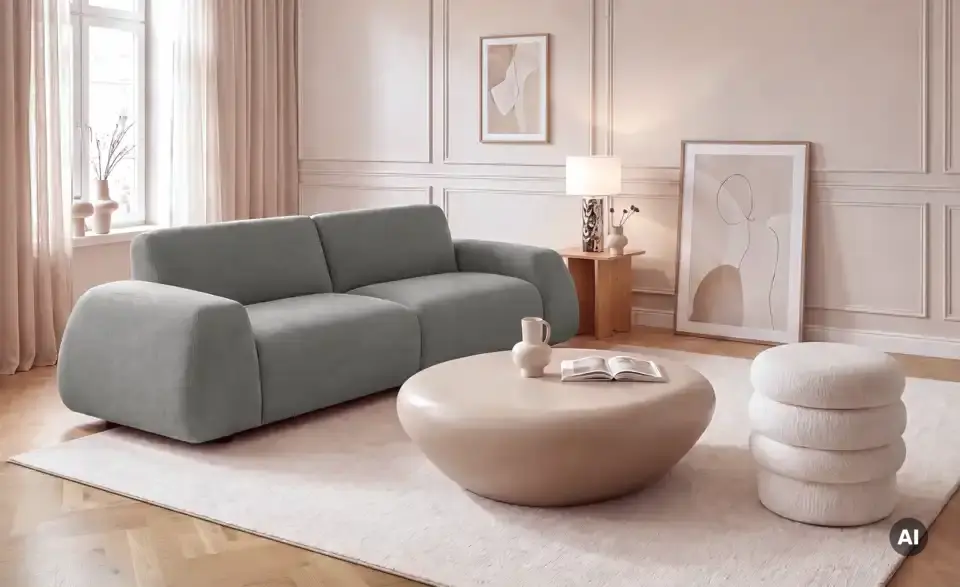 Big Sofa Alea, in Wohnsituation