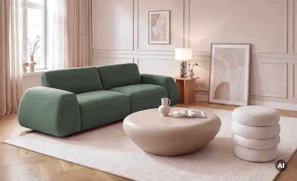 Big Sofa Alea, in Wohnsituation