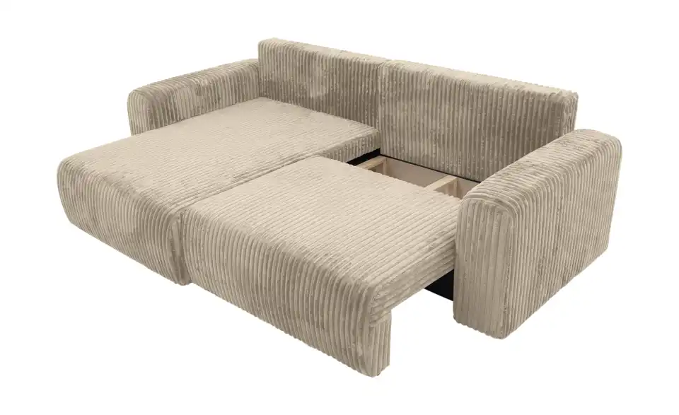 Ecksofa Henna mit Schlaffunktion, Funktionsansicht