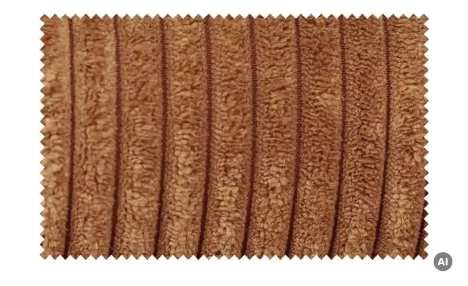 Ecksofa Henna mit Schlaffunktion, Stoffstruktur