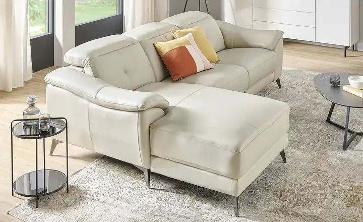 uno Ecksofa mit elektrischer Relaxfunktion Eva